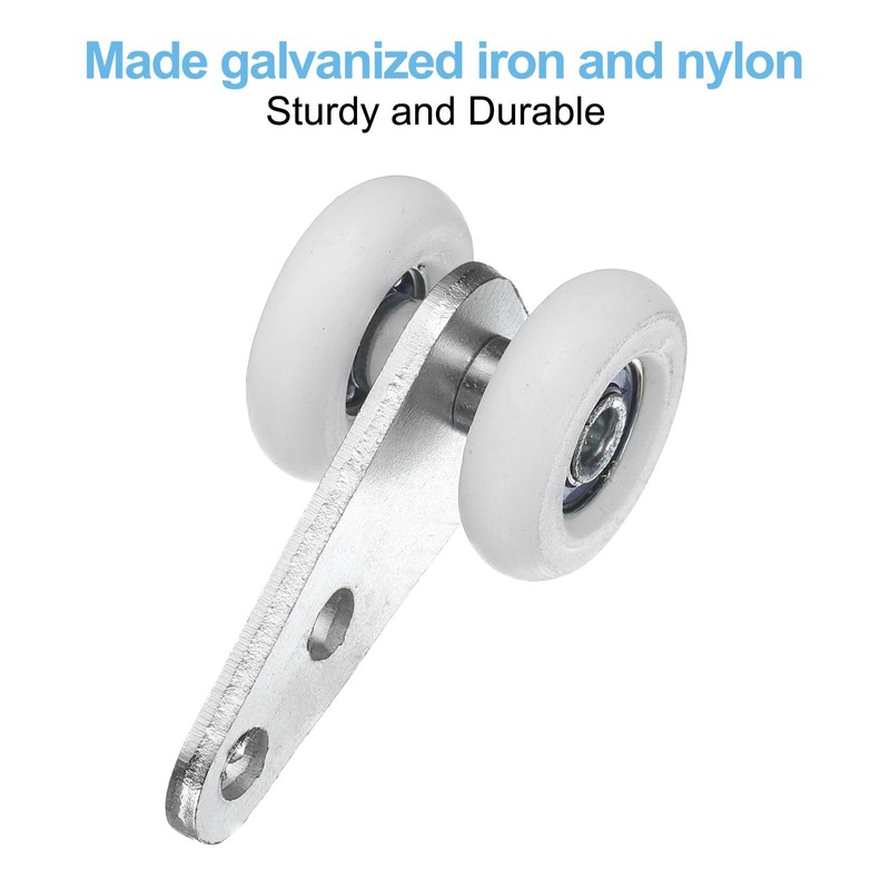 sourcing map 10pcs Trolley Assembly Roller, Sliding Track Roller Sliding