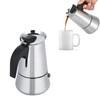 Portable Stainless Steel Coffee Pot Moka Espresso Maker Mocha Pot