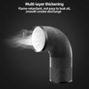 Dryer Vent Hose, 4inch 16FT Flexible Aluminum Pipe with Two
