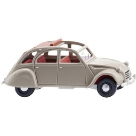 Wiking 080916 H0 Car Model Citroën 2 CV Olive Grey