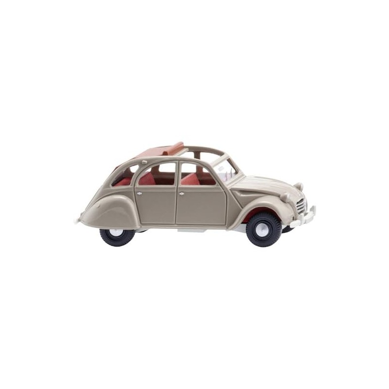 Wiking 080916 H0 Car Model Citroën 2 CV Olive Grey