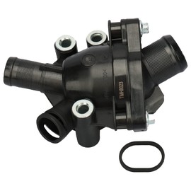 IRONTEK 31319606 Engine Coolant Thermostat Housing for 2004-11 for Volvo S40, 2005-11 V50, 2006-13 C70, 08-13 C30, 12-14 S60, 15-16 V60/S60/XC60/V60 Cross Country, 2016 S60 Cross Country/XC70 1371932