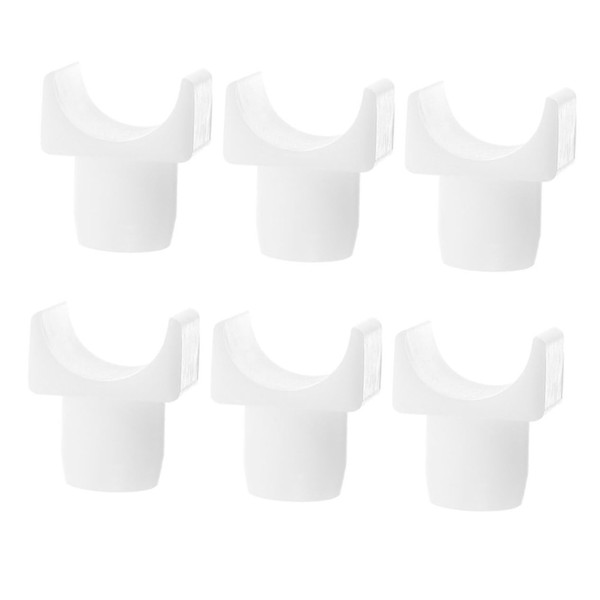 PACKOVE 6pcs Wheelchair Rail Guide Blocks Universal Fit Lightweight Support