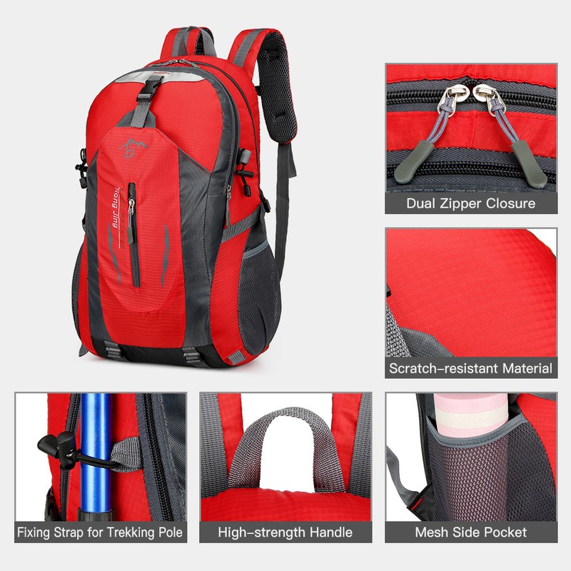 Hiking Backpack 40L Waterproof Lightweight Outdoor Hiking Trekking Daypack Travel
