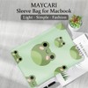 MAYCARI 13-14 Inch Shock Resistant Laptop Sleeve Bag, Cute Frog