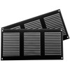 Repa Market 2-Pack Black Air Vent Cover 12" x 6"