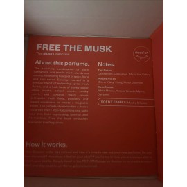 Dossier Free the Musk 1.7 Oz Eau de Parfum Spray Perfume Fragrance NEW IN BOX