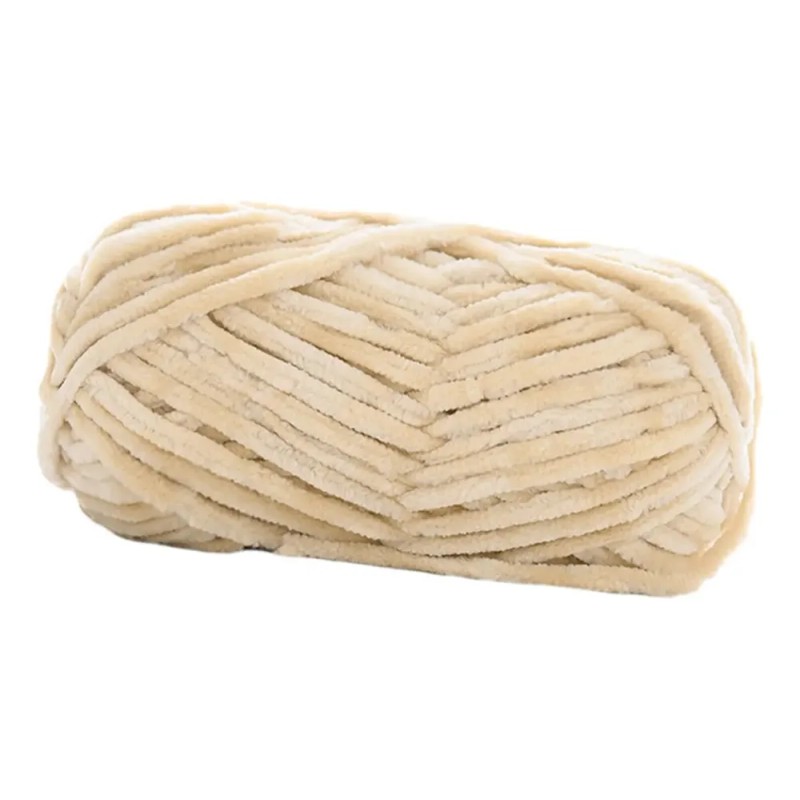 Chunky Yarn Giant Wool Yarn 87.49yard Hand Knit Camel Color