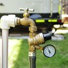 RVGUARD RV Water Pressure Regulator Valve, Brass Lead-Free Adjustable Water