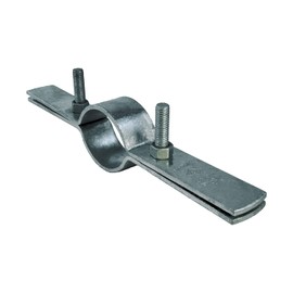 Highcraft RISEG010 Riser Wall Ceiling Mount Vertical Piping Support-Plumbing Extension Bracket-Clamp Strap for Copper, IPS, CPVC, PVC, Galvanized Steel Tubing