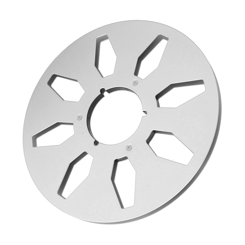 1/4 10.5 Inch Empty Tape Reel Professional 8 Holes Wind