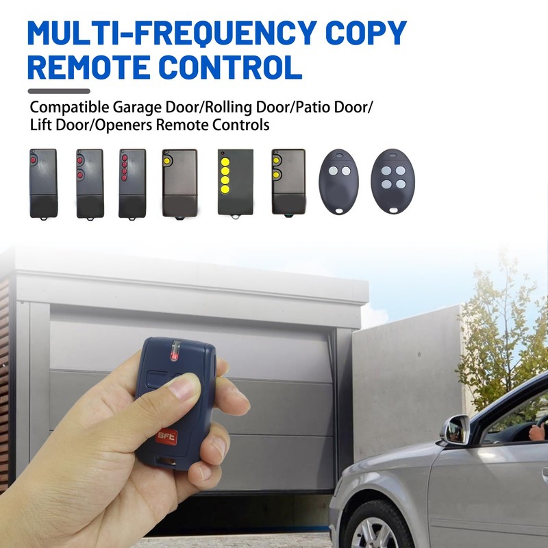 Garage Door Remote Control for BFT Mitto 2 B RCB,433MHZ,Remote