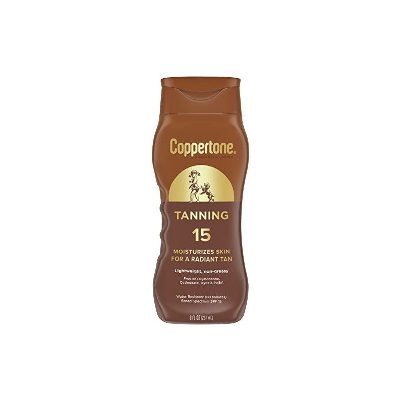 Coppertone Tanning Lotion SPF 15,8 oz