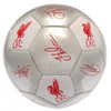 Liverpool Silver Signature Football - Size 5