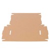 smiley pack Großbriefkartons, 160 x 120 x 20 mm, Braun,