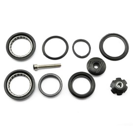 Pro Bamboo Kitchen Bicycle Headset 44mm Bearing Kit with Nuts and Washers for 44mm ID Mountain Bike Frame Head Tube