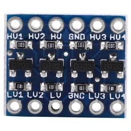 4 Channel IIC I2C Logic Level Converter 5V 3.3V, Logic Level Converter Converter Logic Level Shifter Convert 5V to 3.3V Directional Shifter Module