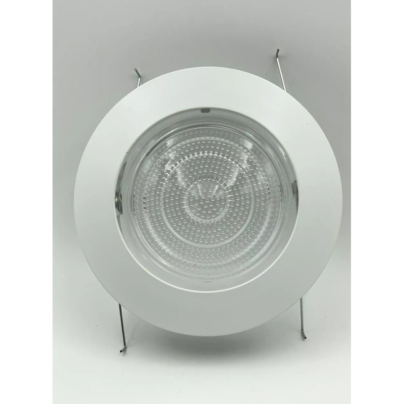ECO LIGHTING 5" INCH RECESSED CAN LIGHT SHOWER TRIM GLASS