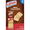 Lance Sandwich Cookies, Nekot Vanilla Creme, 10 Individually Wrapped Packs,