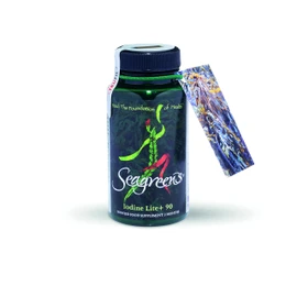 Seagreens, Seaweed Food Supplement, Iodine Lite+ (90 Capsules)