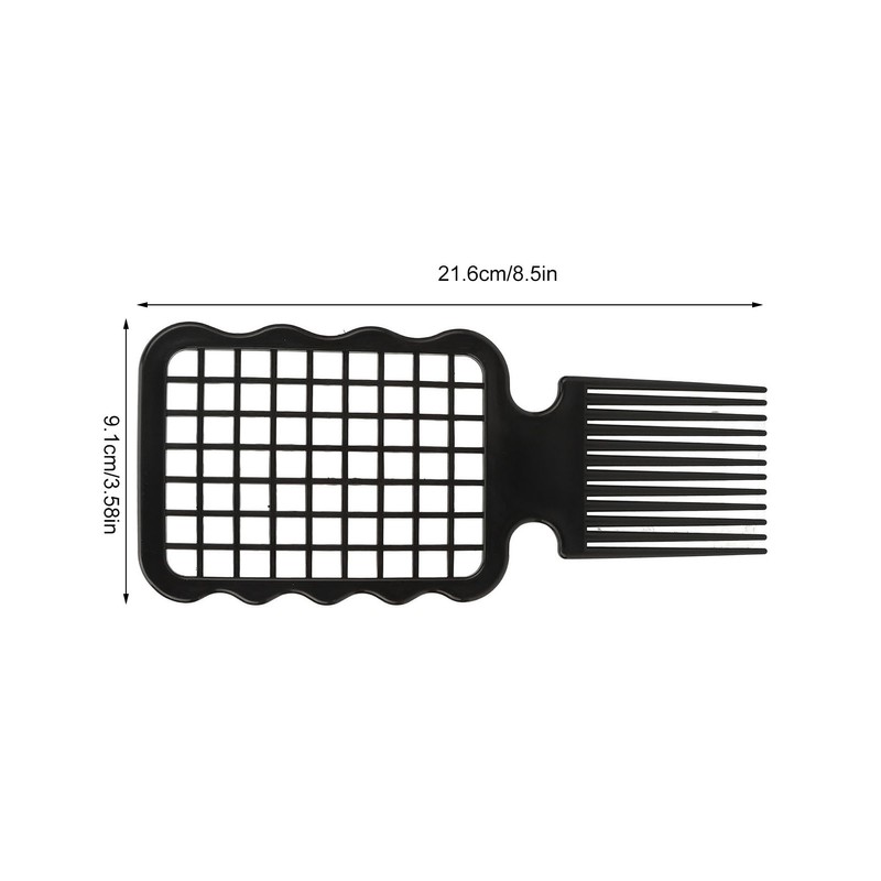 5pcs Twist Combs Ergonomic Perm Curling Hair Dreadlocks Twist Combs