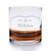 printplanet - Whiskyglas mit Namen Niklas graviert. - Leonardo® Whiskeyglas