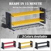 Power Tool Organizer Wall Mount, Large 8 Drill Holder Wall
