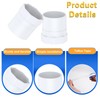 30 PCS 3/4 Inch White PVC Pipe Fitting, 3/4'' NPT