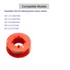MOECSHSY Strimmer Spool for Bosch, Trimmer Line Φ1.6mm Double Autofeed