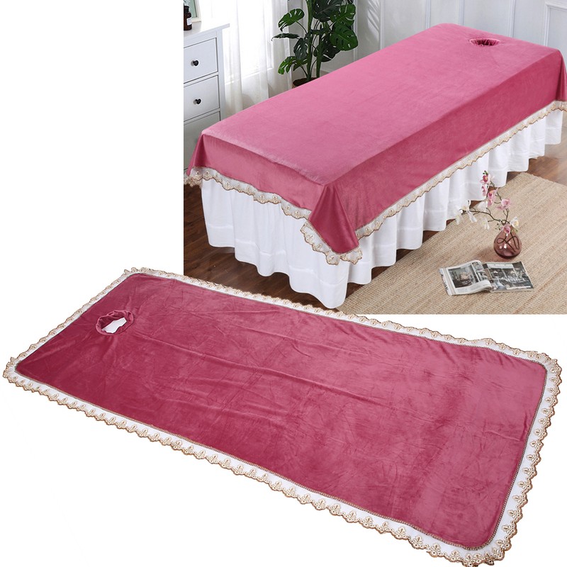 Professional Spa Massage Table Cover Sheet Massage Bed Coverlet with