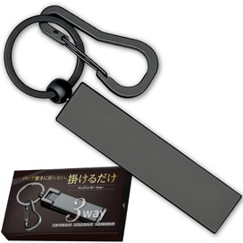 AzukiY Bag Hanger, Table Hook, Gadget, Back Hanger, Key Hanger, Load Capacity 46.3 lbs (21 kg), Bag Hook, Black, Silver, Gold, Pink (Matte Black)