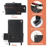 Surblue Bedside Caddy Felt Storage Organizer Hanging Bag with Tissue