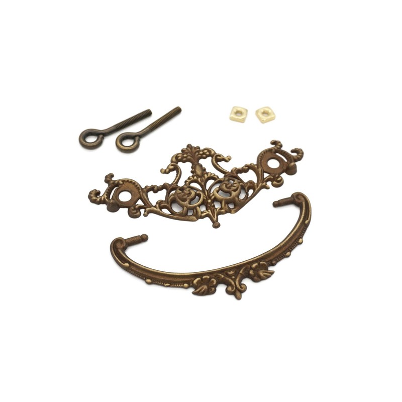 Restore Hardware Victorian Drawer Pull - Antique Drawer Bail Pull