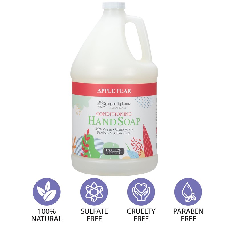Ginger Lily Farms Botanicals All-Purpose Liquid Hand Soap Refill, 100%