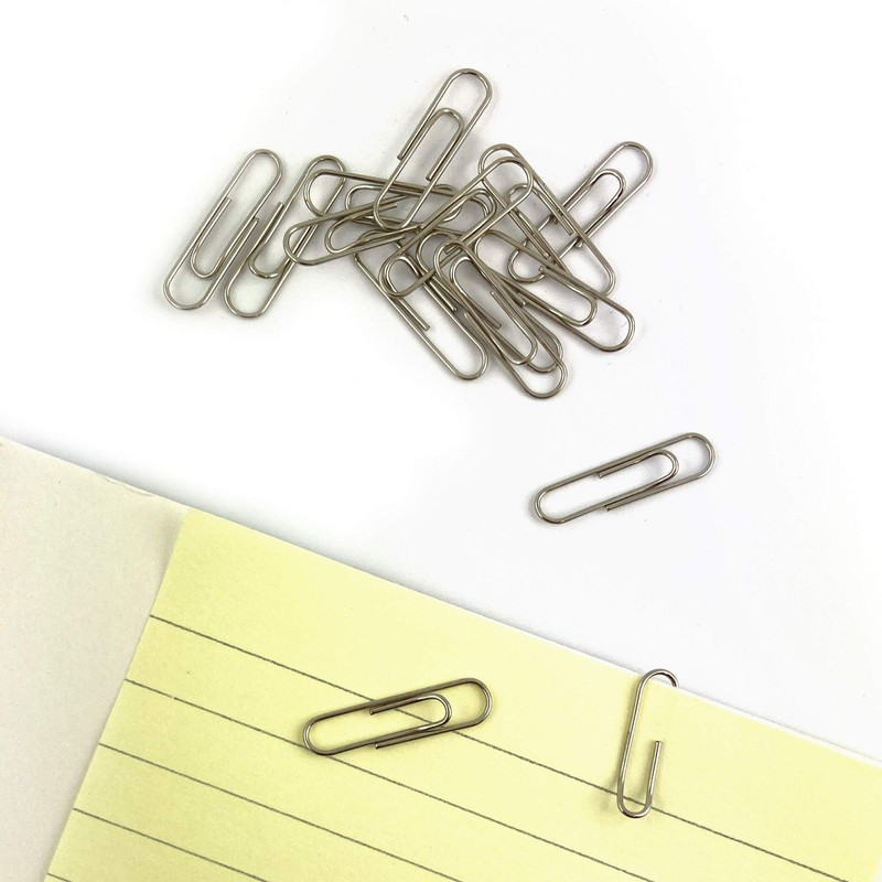 Kores - Small Metal Paper Clips for School, Office and