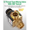 Thermostatic Mixing Valve, Mixing Valve 3 Way DN20 Male G