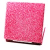 mpowtech Square Pink Compact Mirror for Women,Small Magnifying Travel Mirror