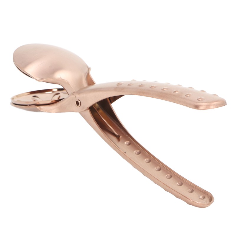 Stainless Steel Chestnut Cutter Tool Rose Gold Cross Shaped Comfortable
