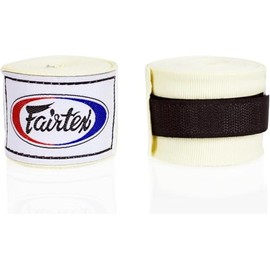 (460cm , White) - Fairtex Elastic Cotton Handwraps HW2-120 and 460cm - Full Length Hand Wraps. Many Colours