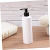 SAFIGLE 5pcs Travel Container Refillable Plastic Pump Bottles for Toiletries
