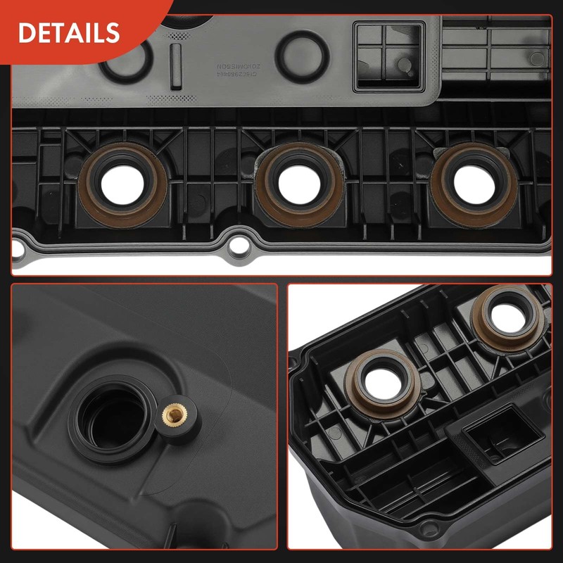 A-Premium Right Bank Side Engine Valve Cover with Gasket Compatible