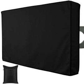 Skyour Outdoor TV Cover Heavy duty 600D Oxford Waterproof Dustproof Anti UV Durable Patio Outside Television Cover TV Screen Full Protector Covers (30-32in)