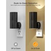 Likelgn Night Light Plug into Wall, 2 Pack Dimmable LED