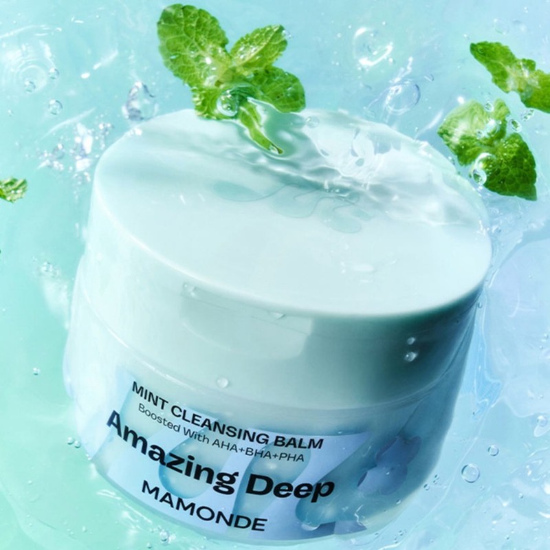 마몽드 어메이징딥 민트 클렌징밤, 180ml, 1개 Mamonde Amazing Deep Mint