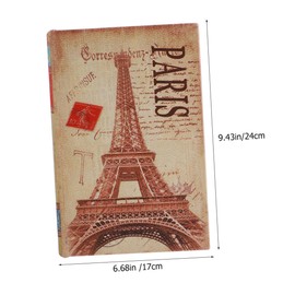 COHEALI Classic Decorative Fake Book Book-shaped Cord Organizer Vintage Faux Books Bookshelf Decoration