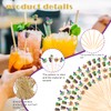 Mardi Gras Cocktail Picks Carnival Masquerade Decorative Long Toothpicks Fruit