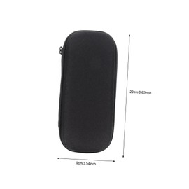 Healvian Bolsa Organizadora para Brochas y Labiales de Maquillaje Estuche Ligero y Duradero con Cierre para Viaje y Uso Compacto