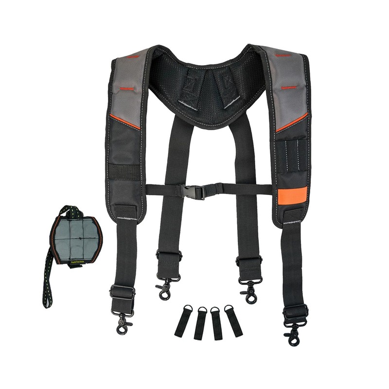 KUNN Tool Belt Suspender with Magnetic Wristband for Framer Carpenter