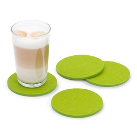 Filu Felt Coasters Square Pack of 8 Assorted Colours