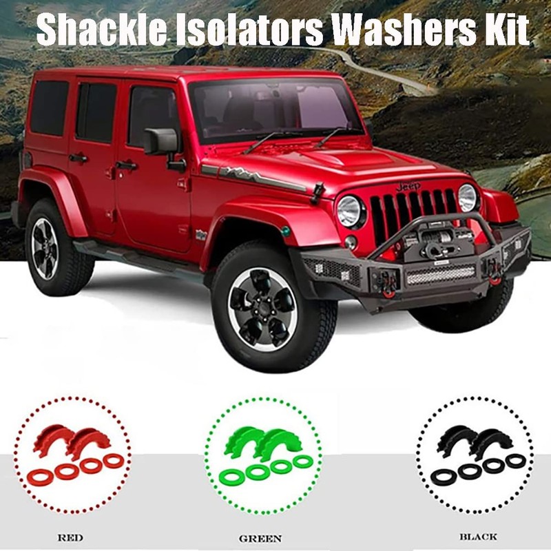 TOP-MAX Towing Shackles Bumper Protector for 3/4" or 5/8" Shackles